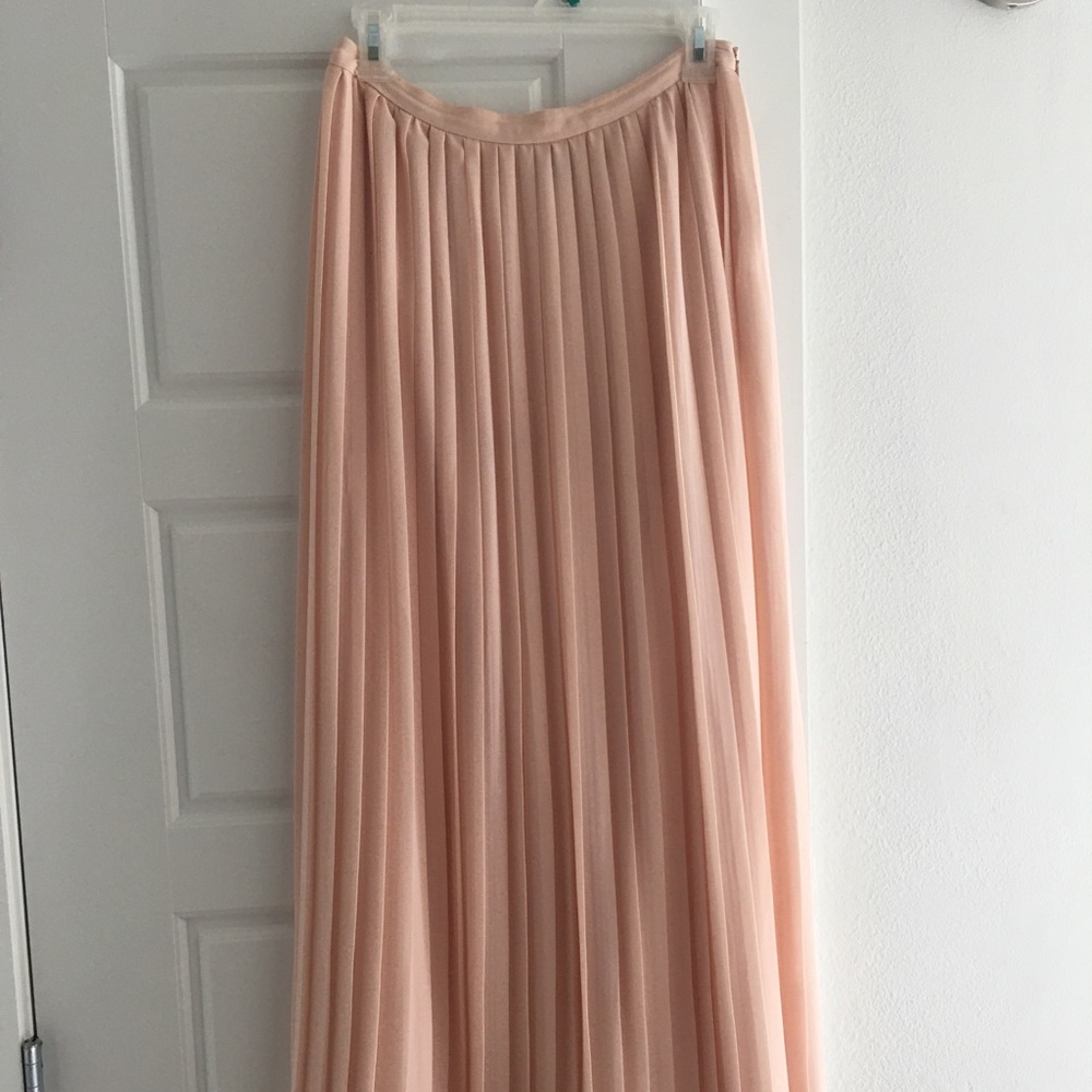 Sparkle & Fade pleated maxi skirt